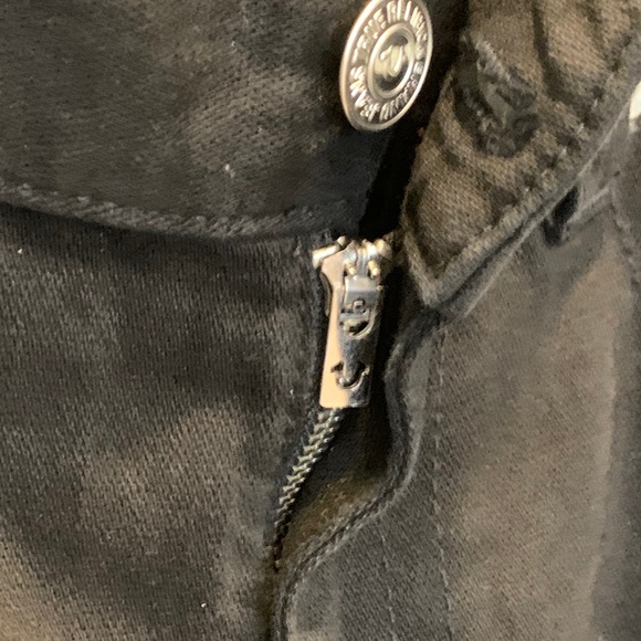 Men’s black True Religion Jeans - Picture 6 of 6